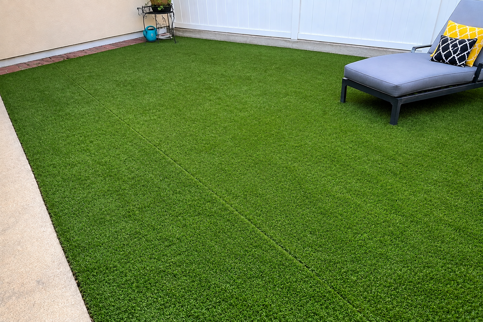Artificial turf after artificial turf pet odor removal in Los Gatos