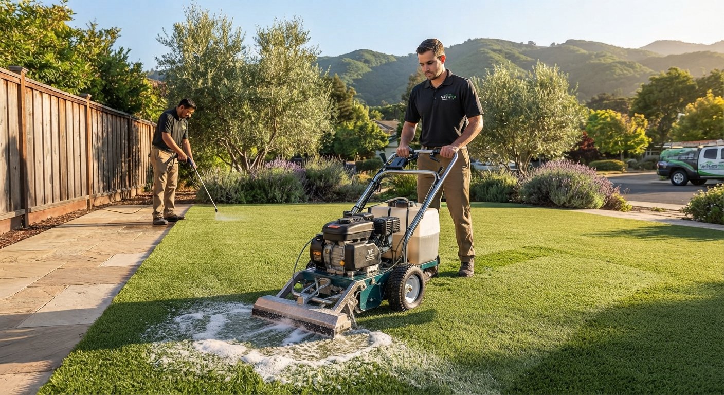 Artificial turf pet odor removal service in Los Gatos