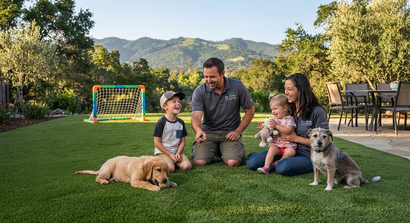 Owner photo with recognizable Los Gatos scenery in the background.